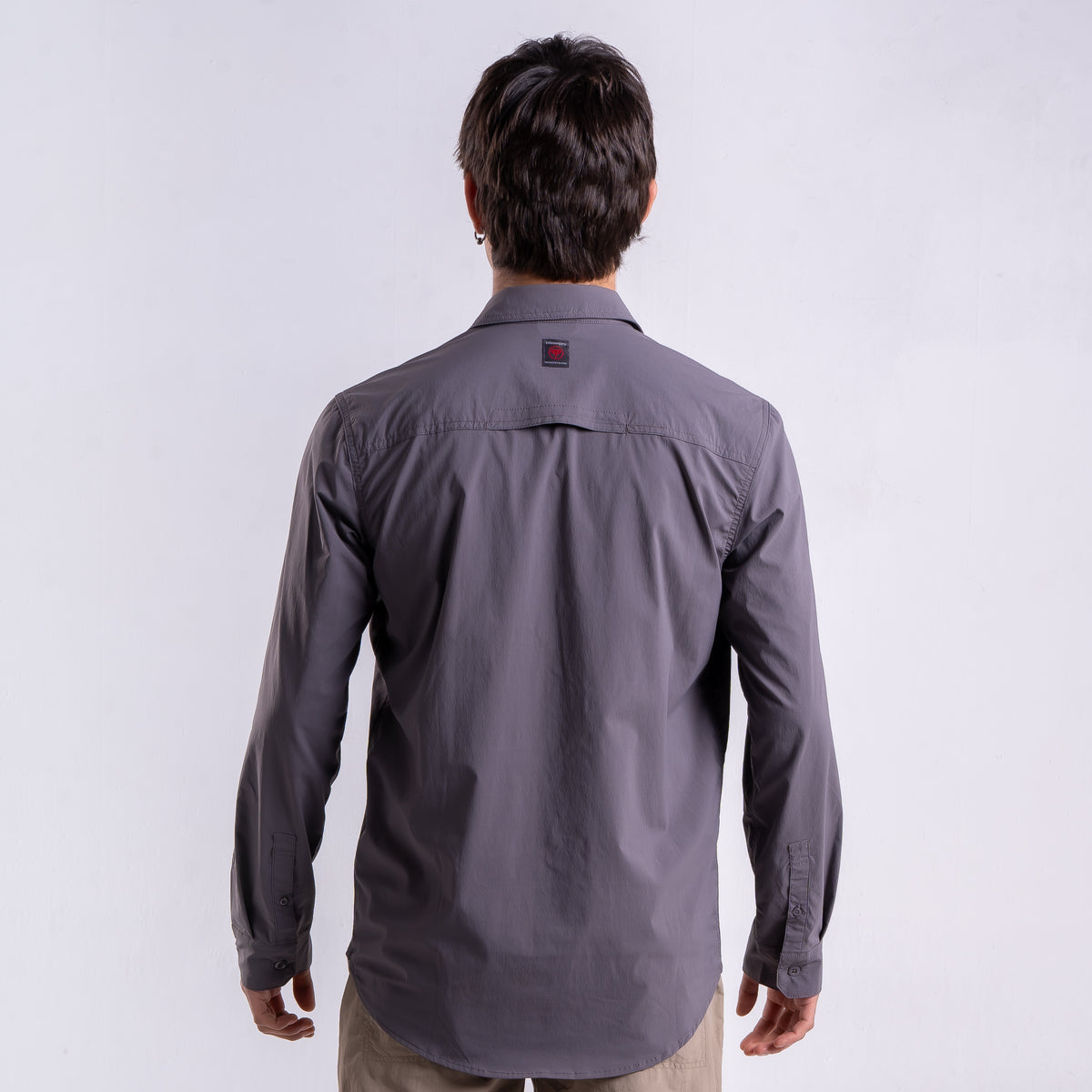 Camisa Hombre Paso Alto Gris