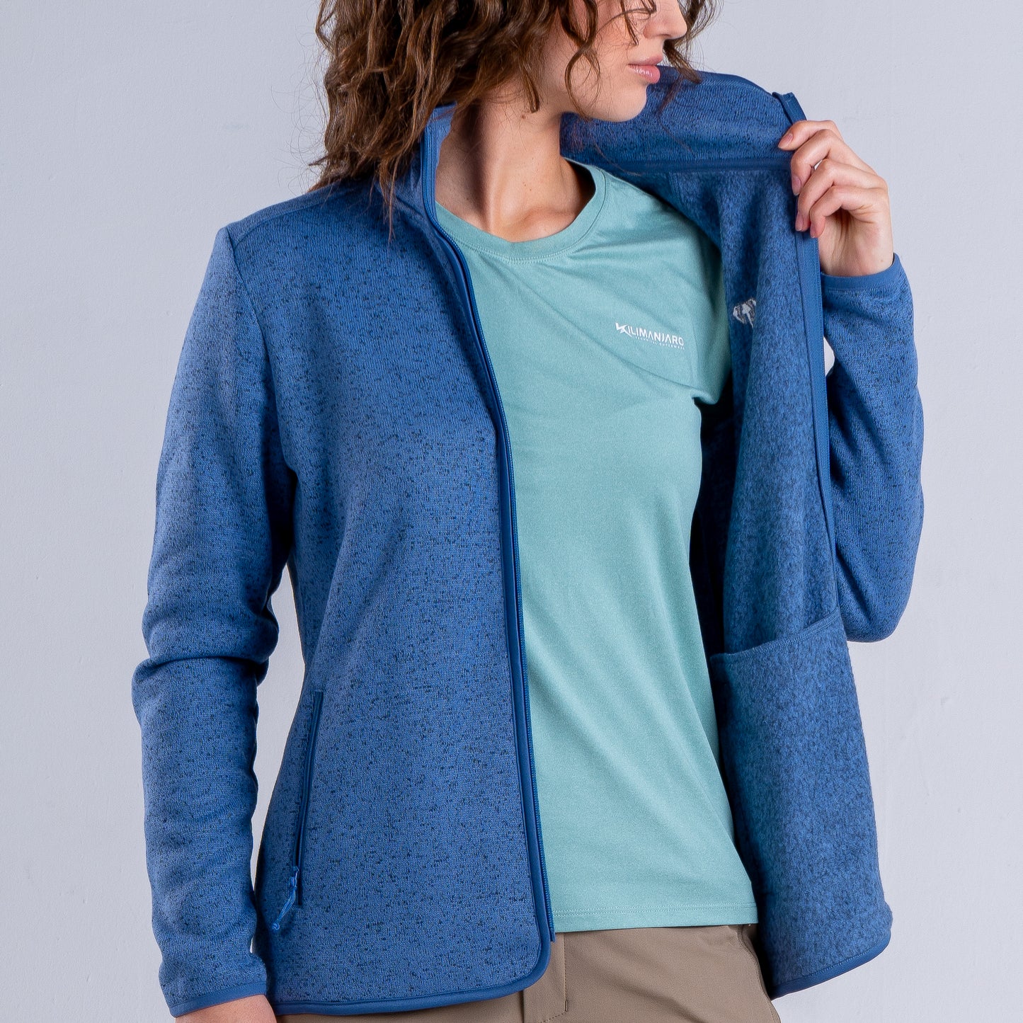 Polar Mujer Rapid Azul