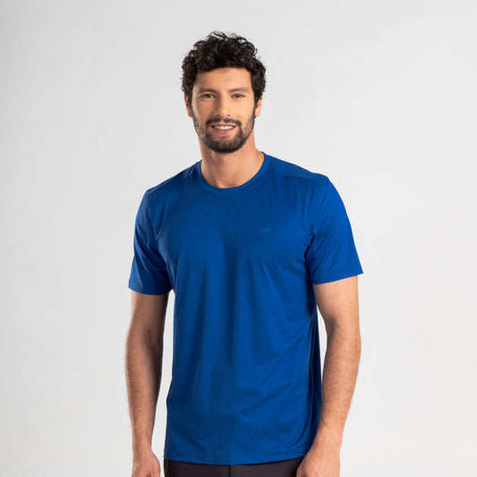 Polera Hombre Risum Azul