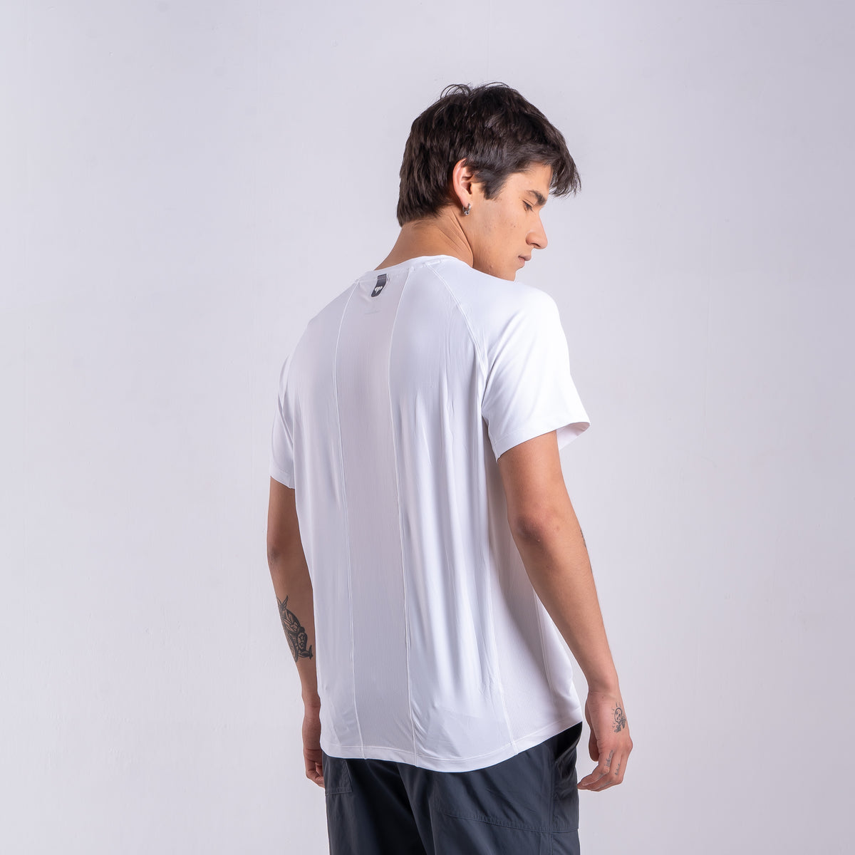 Polera Hombre Ruta Blanco