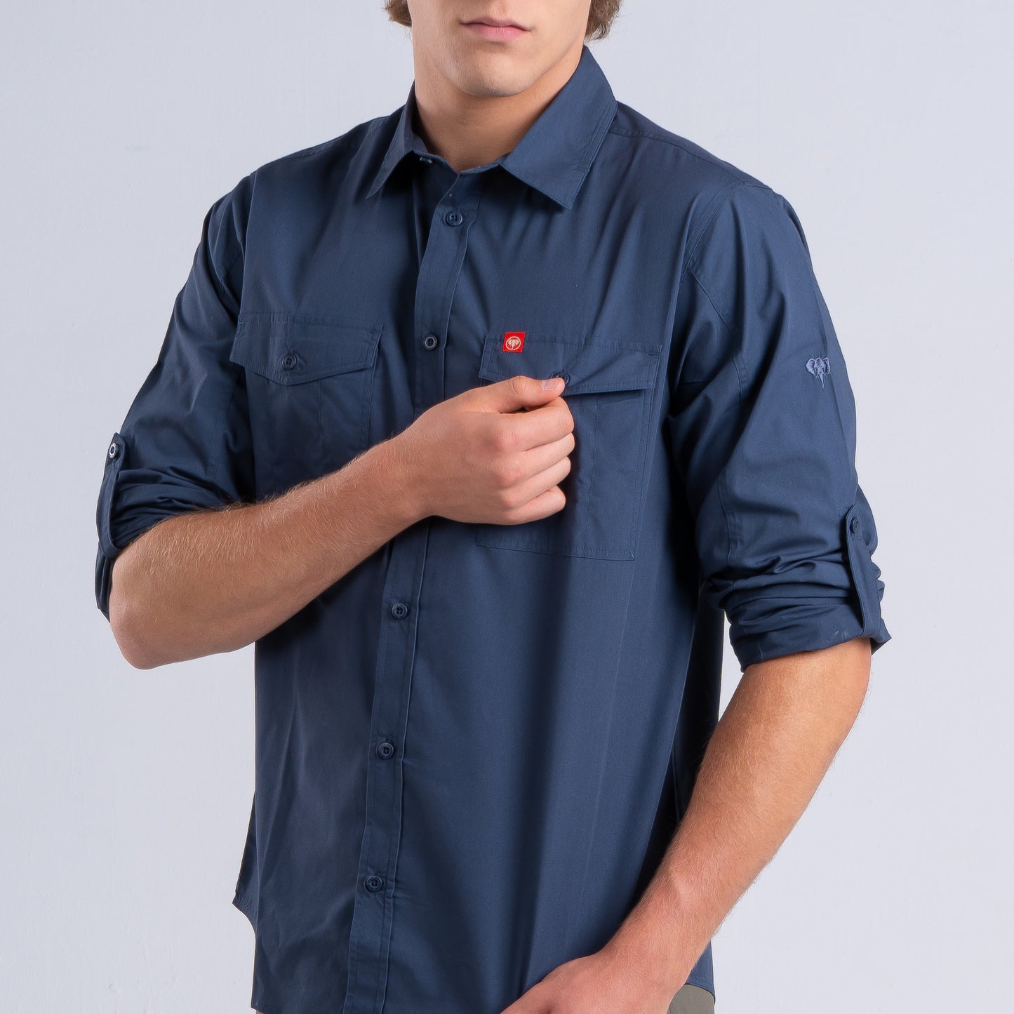 Camisa Hombre Rutor Azul