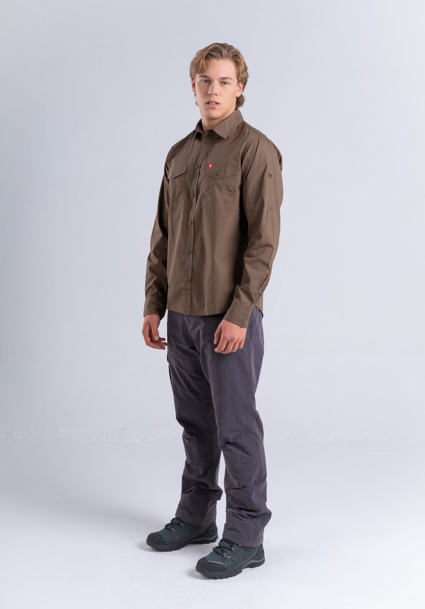 Camisa Hombre Rutor Café