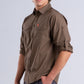 Camisa Hombre Rutor Café