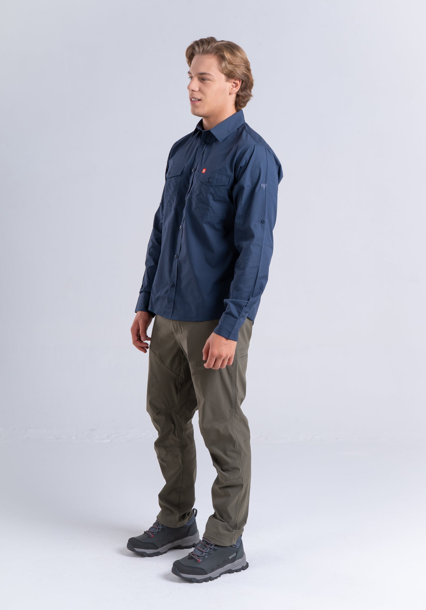 Camisa Hombre Rutor Azul
