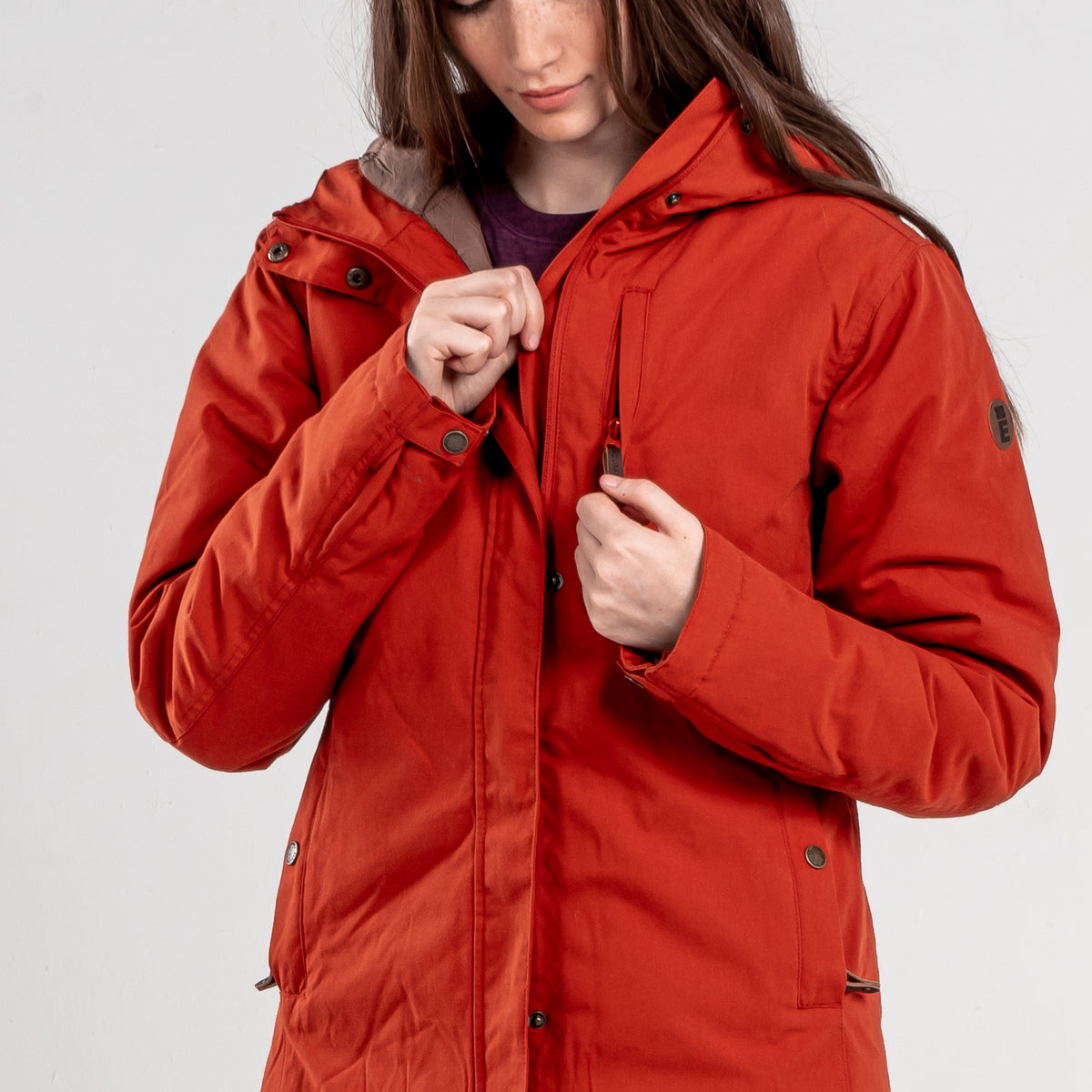 Parka Mujer Savani Naranjo
