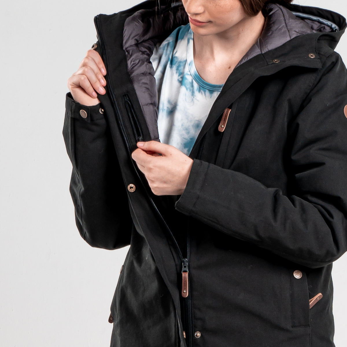 Parka Mujer Savani Negro