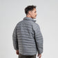 Parka Hombre Sherpa Gris