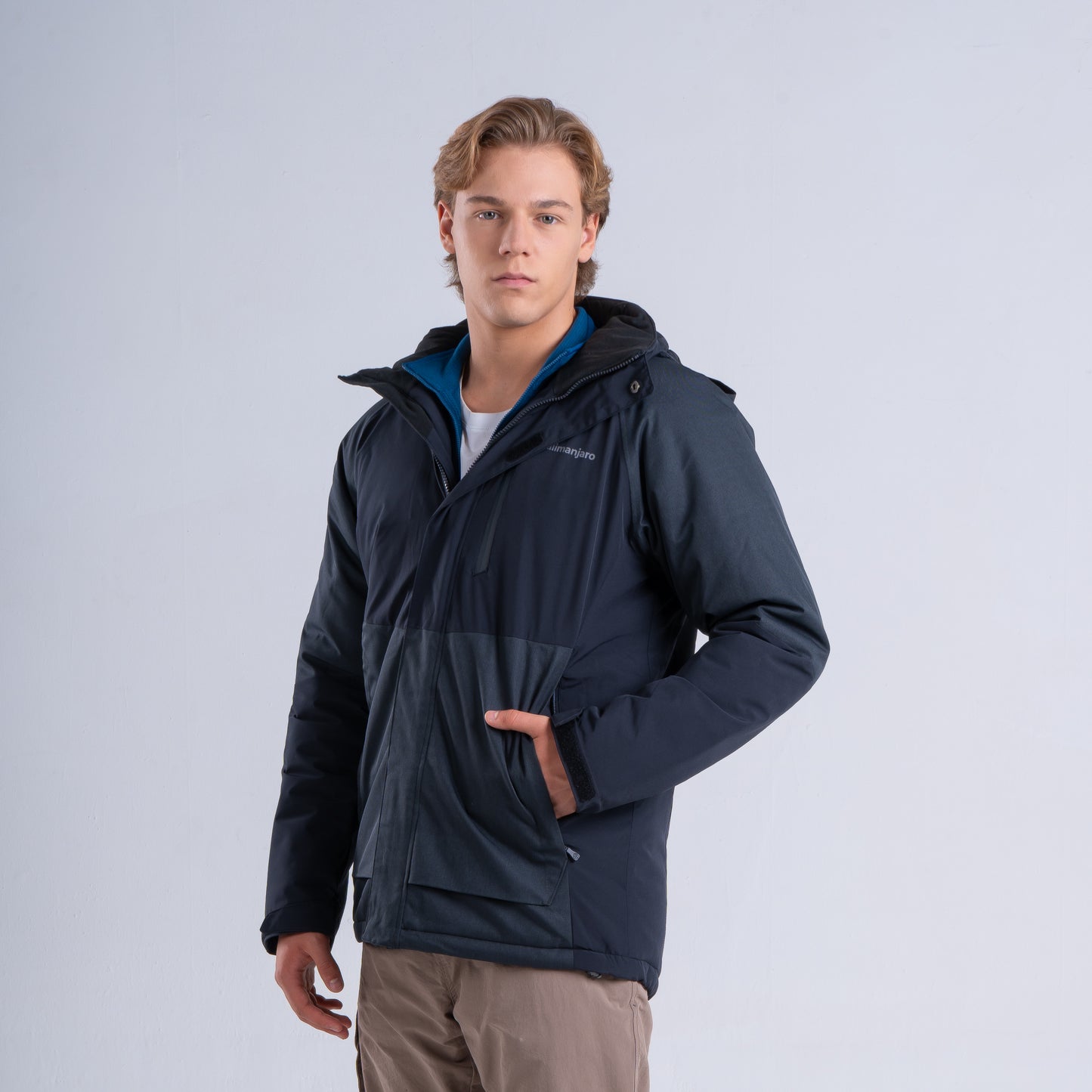 Parka Hombre Samoa Negro