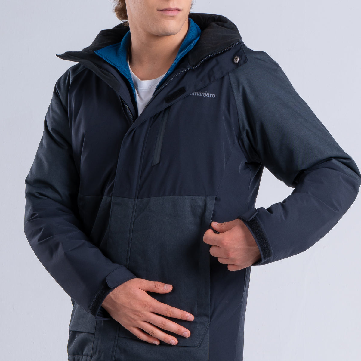 Parka Hombre Samoa Negro