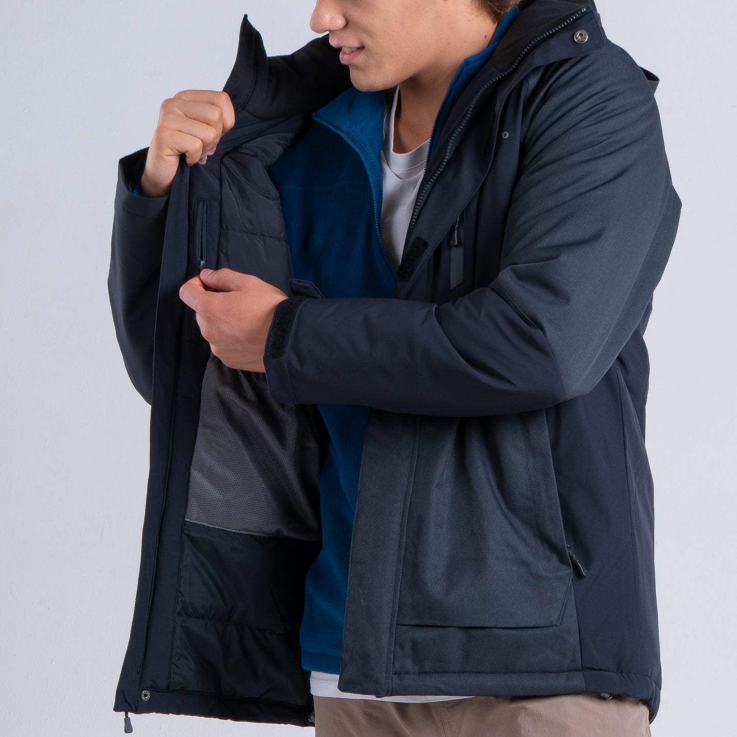 Parka Hombre Samoa Negro