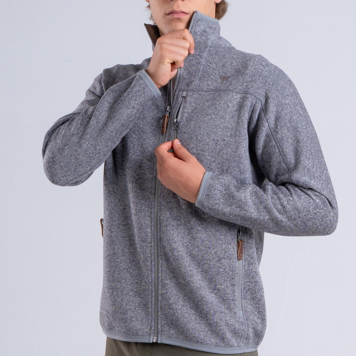 Polar Hombre Selknam Gris