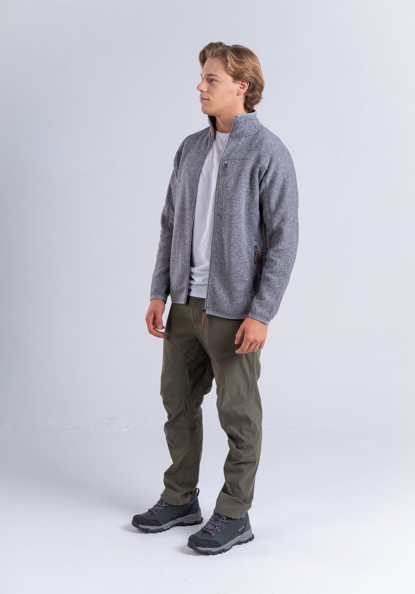 Polar Hombre Selknam Gris