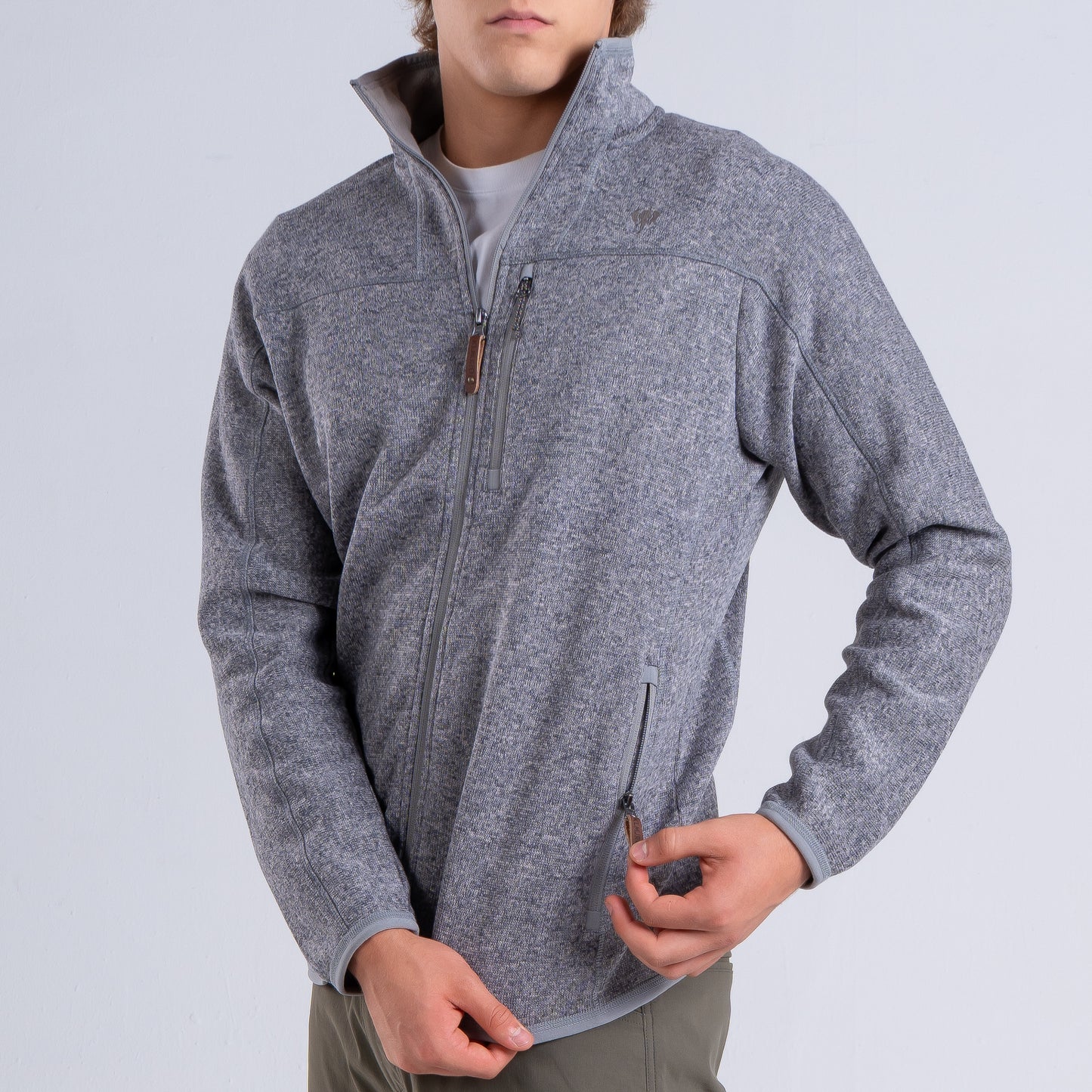 Polar Hombre Selknam Gris