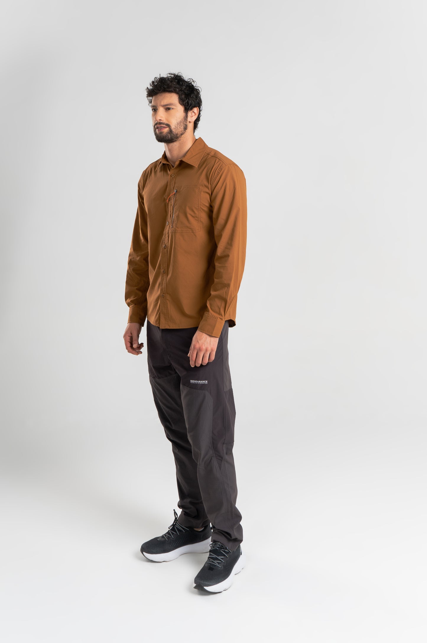 Camisa Hombre Tacora Café