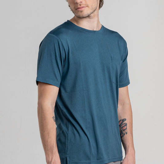 Polera Hombre Tromso Azul