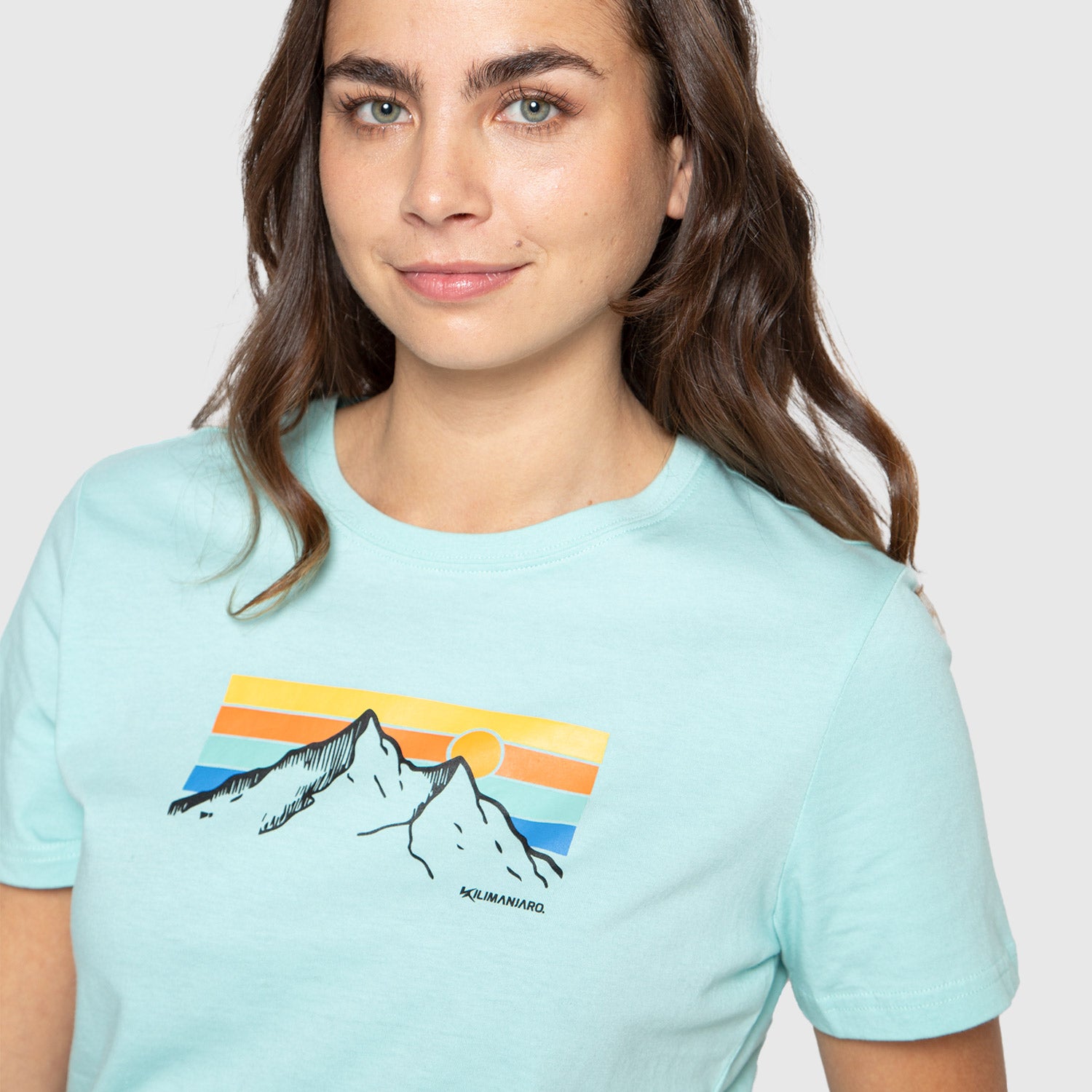 Polera Mujer Fiofio Celeste Kilimanjaro