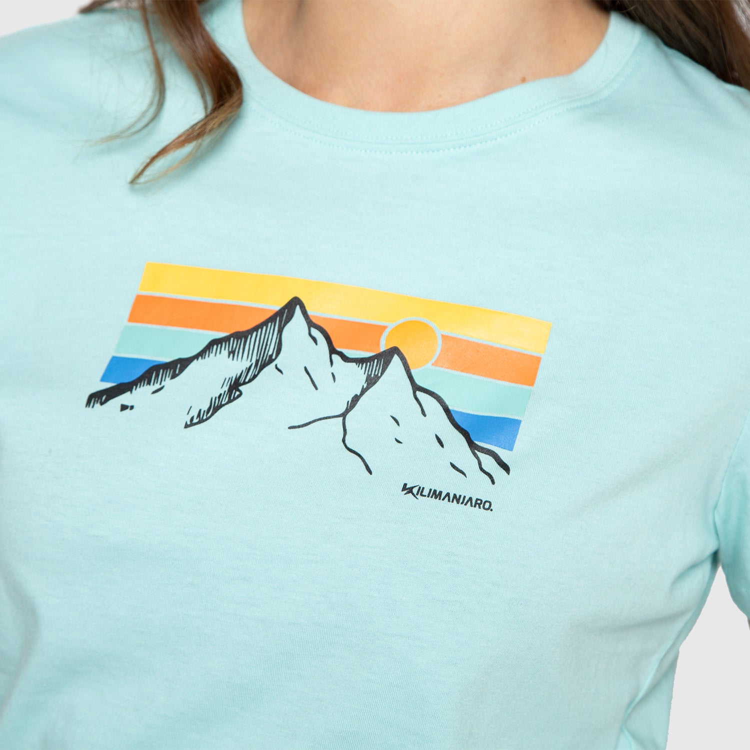 Polera Mujer Fiofio Celeste Kilimanjaro